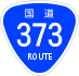 National Route 373 shield