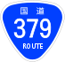 National Route 379 shield