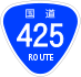 National Route 425 shield