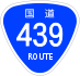 National Route 439 shield