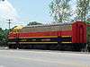 Kansas City Southern Railway Locomotive #73D and Caboose #385