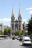 Église Saint-Vincent-de-Paul from a distance