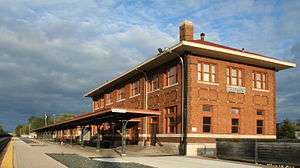 Chicago, Milwaukee and Saint Paul Railway Passenger Depot