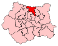 A large constituency in the south of the county.