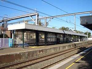 Lewisham Railway Station platform