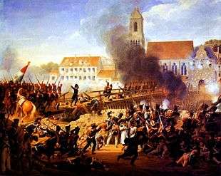 Austrian defeat at the Battle of Landshut left Vienna exposed to French capture.