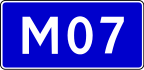 Highway M07 shield}}