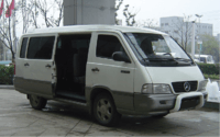 Front view of Mercedes-Benz MB140D van.