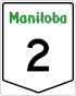 Manitoba Highway 2 shield