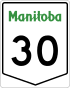 Manitoba Highway 30 shield