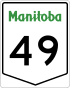 Manitoba Highway 49 shield