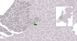 Location of Gorinchem