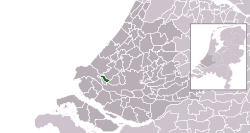 Location of Maassluis