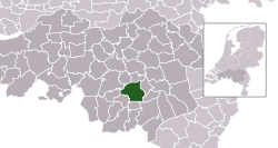 Location of Eindhoven