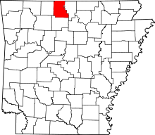 State map highlighting Marion County