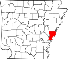 State map highlighting Phillips County