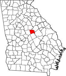 State map highlighting Baldwin County