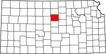 State map highlighting Lincoln County