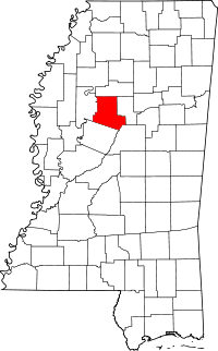 State map highlighting Carroll County