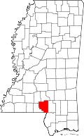 State map highlighting Marion County