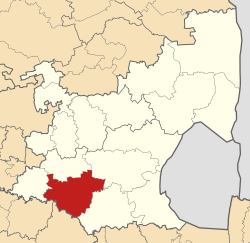 Location in Mpumalanga