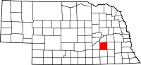 State map highlighting York County