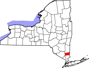 State map highlighting Putnam County