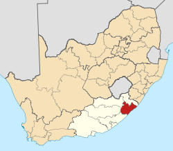 Location in the Eastern Cape