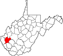 State map highlighting Lincoln County