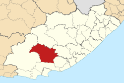 Location in the Eastern Cape