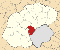 Location in the Free State