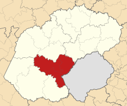 Location in the Free State