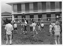 Mason students celebrating on October 22, 1963