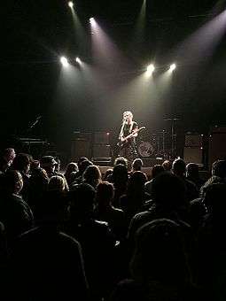 Meredith Sheldon opening second year in a row for Johnny Marr, captured here in 2014 at The Vic Theatre, on 25 November