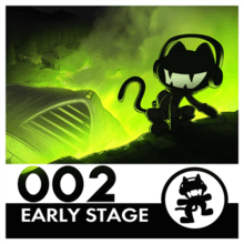 Monstercat's Early Stage album art work by Petirep