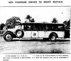 Mount Buffalo sedan car.