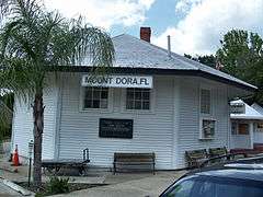 Old Mount Dora Atlantic Coast Line Railroad Station