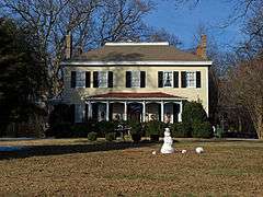 Mrs. William Robinson House