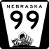 Nebraska Highway 99 marker