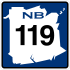 Route 119 shield