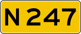 Provincial highway 247 shield}}