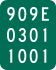 NY 909E reference marker