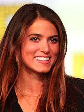 Nikki Reed smiling.