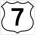 Highway 7 shield