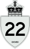 Highway 22 shield