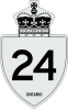 Highway 24 shield