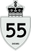 Highway 55 shield