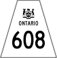 Highway 608 shield