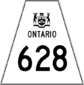 Highway 628 shield