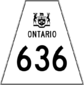 Highway 636 shield